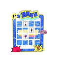 Comic Classroom Interactive Zone With Collaborative Activity Cartoon Style Illustration Panels And Decorative Bursts 3d model
