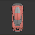 3D Rendered Pink Sports Car With Sleek Modern Aerodynamic Exterior Design