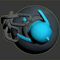 Cold Weapon Hammer Game Weapon Military Weapon Realistic 3d model