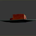 Modern Cake Cherry Cafferty Cream Cake West Point 3d model