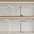 Minimalist Table Lamp Eye Protection Lamp Writing Lamp Linear Table Lamp Desk Lamp Simple Table Lamp 3d model