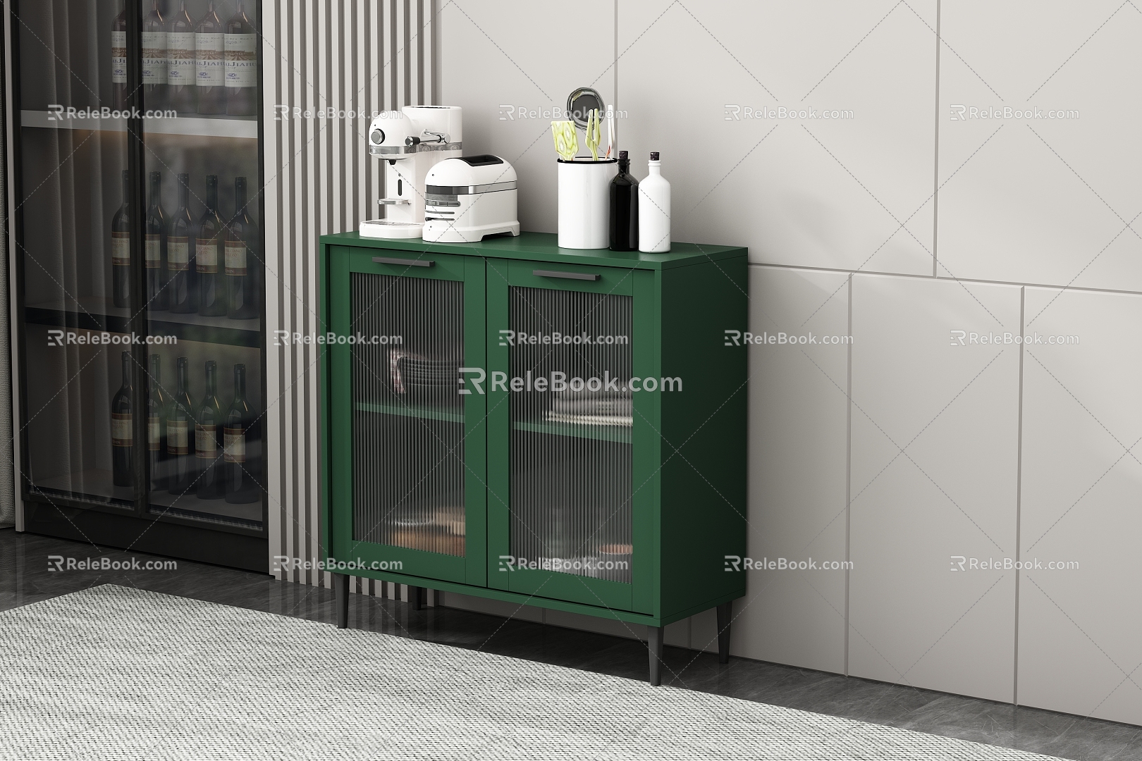 Modern Sideboard 3d model