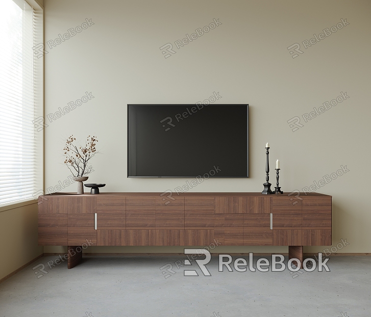 TV cabinet low cabinet model