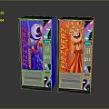 mechanical arm robotic arm coin-operated vending machine vending machine sci-fi vending machine 3d model