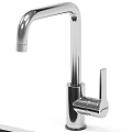 Golden Kitchen Sink With Chrome Faucet And Built In Drain Multiple Color Options