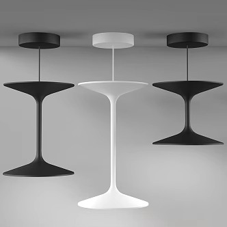 Italian Chandelier Minimalist Living Room Entrance Simple Bedside Lamp Nordic Light Luxury Chandelier 3d model