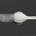 Modern Handheld Vacuum Cleaner With Ergonomic Handle And Transparent Dust Cup