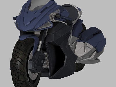 Realistic Motorcycle Realistic Motorcycle Vehicle Fashion Motorcycle 3d model