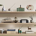 New Chinese-style Ornaments Combination Ornaments 3d model