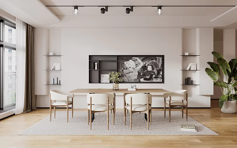 Modern Restaurant 3d model