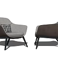 Modern single sofa 3d model