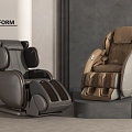 automatic massage chair massage chair 3d model