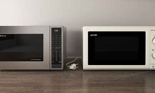 Microwave Modern Microwave 3d model