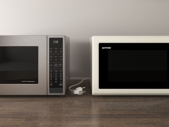 Microwave Modern Microwave 3d model