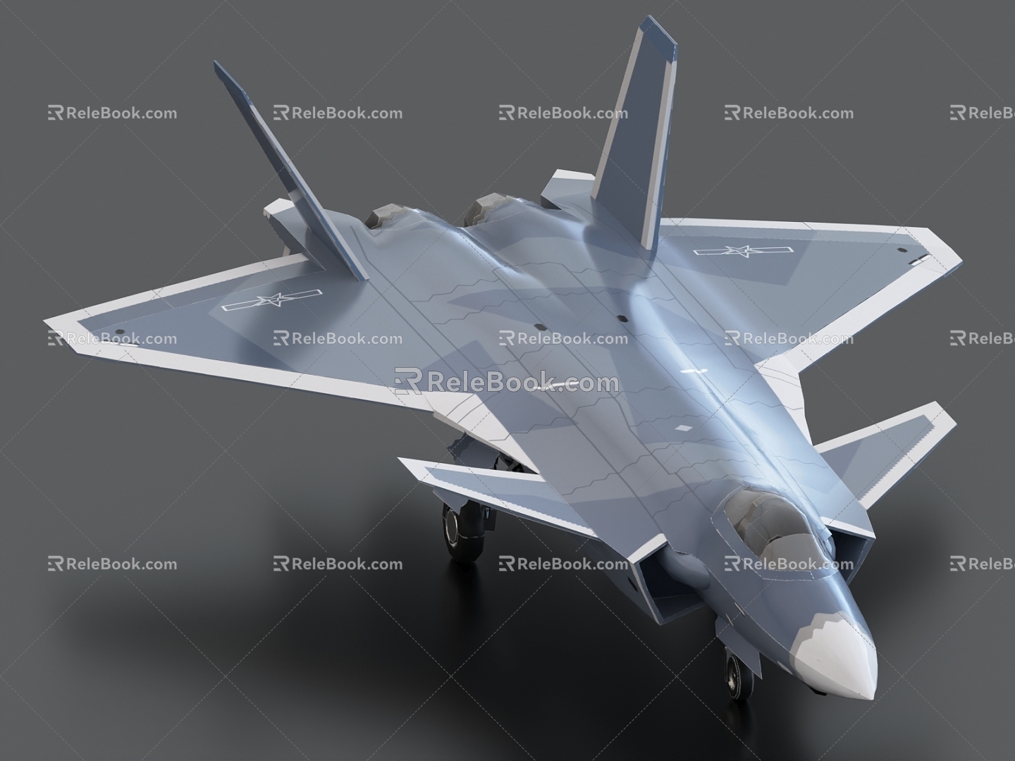 Fighter J-20 J-10 J-20 J-35 Veyron 3d model