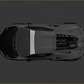 Silver Sports Car With Sleek Modern Body Design Black Wheels And Rear Spoiler