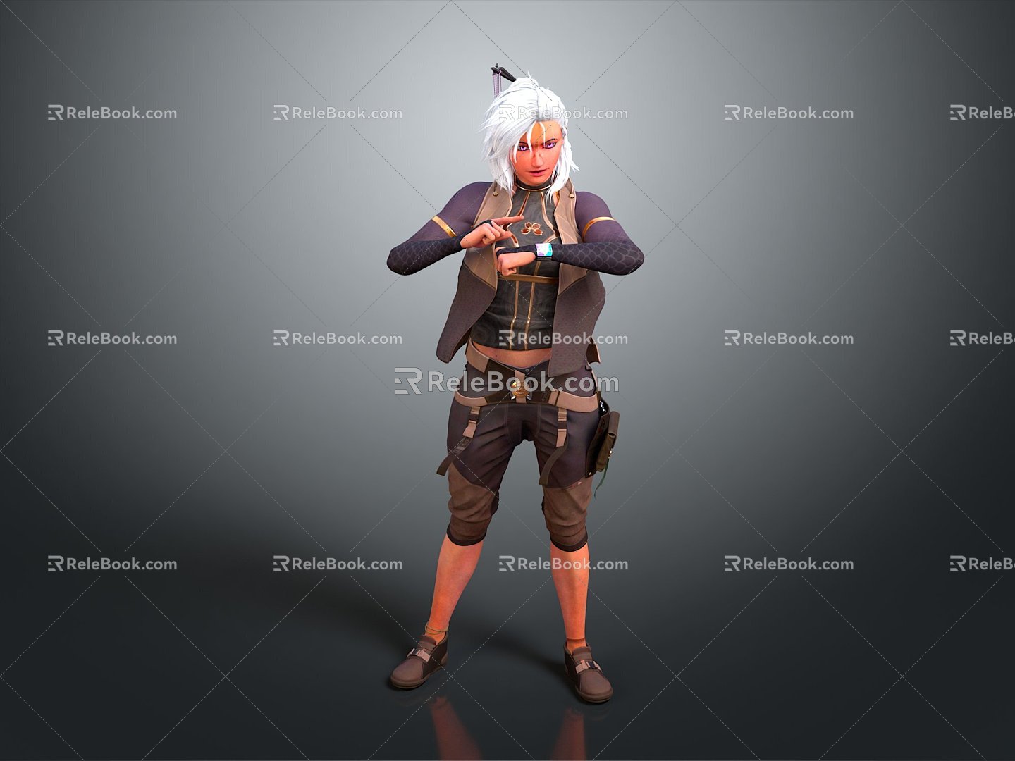 Punk Boys Steampunk Characters Steampunk Characters Male Characters Male Characters Male Men 3d model