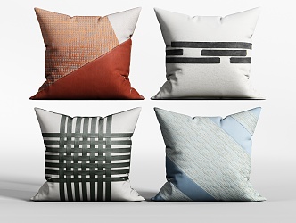 Modern pillow 3d model