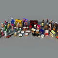 Variety of Premium Pet Food Products Including Dry Wet Treats for Dogs and Cats