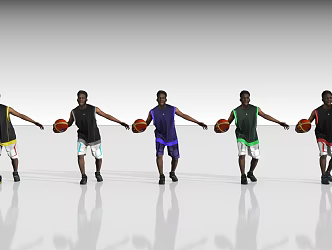basketball NBA 3d model