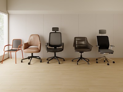 Office Chair Single Chair 3d model