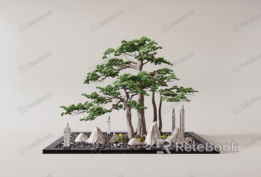 Landscape sketch indoor animal rabbit modeling landscape landscaping courtyard sketch model