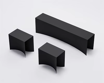 Modern stool bench 3d model Modern stool bench 3d model