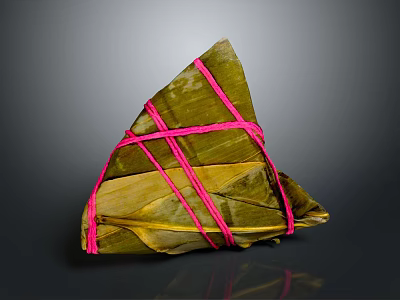 Modern Zongzi Traditional Food Gourmet Food 3d model