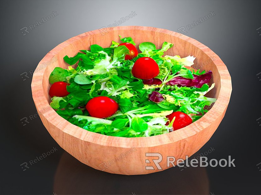 Cold dishes cold vegetables vegetables vegetables green leafy vegetables rape model