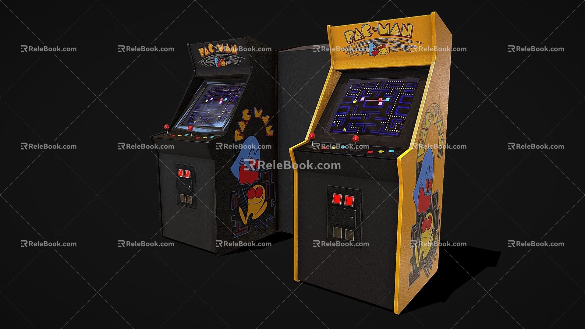 Modern Game Machine 3d model