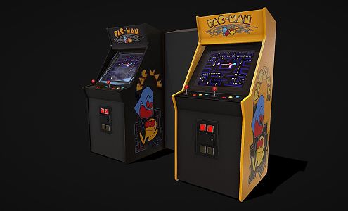 Modern Game Machine 3d model