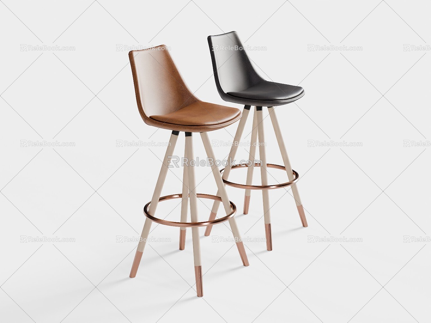 BANQUETA Bar Chair 3d model