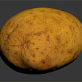 Ripe Orange Papaya with Red Spots on Surface Placed on Dark Background with Reflection