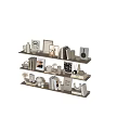 Modern Ornaments Combination Indoor Window Ornaments 3d model