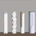 Modern Heterosexual Decorative Column 3d model