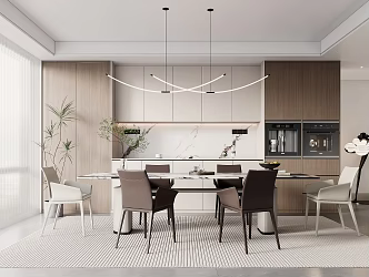 Modern Restaurant 3d model
