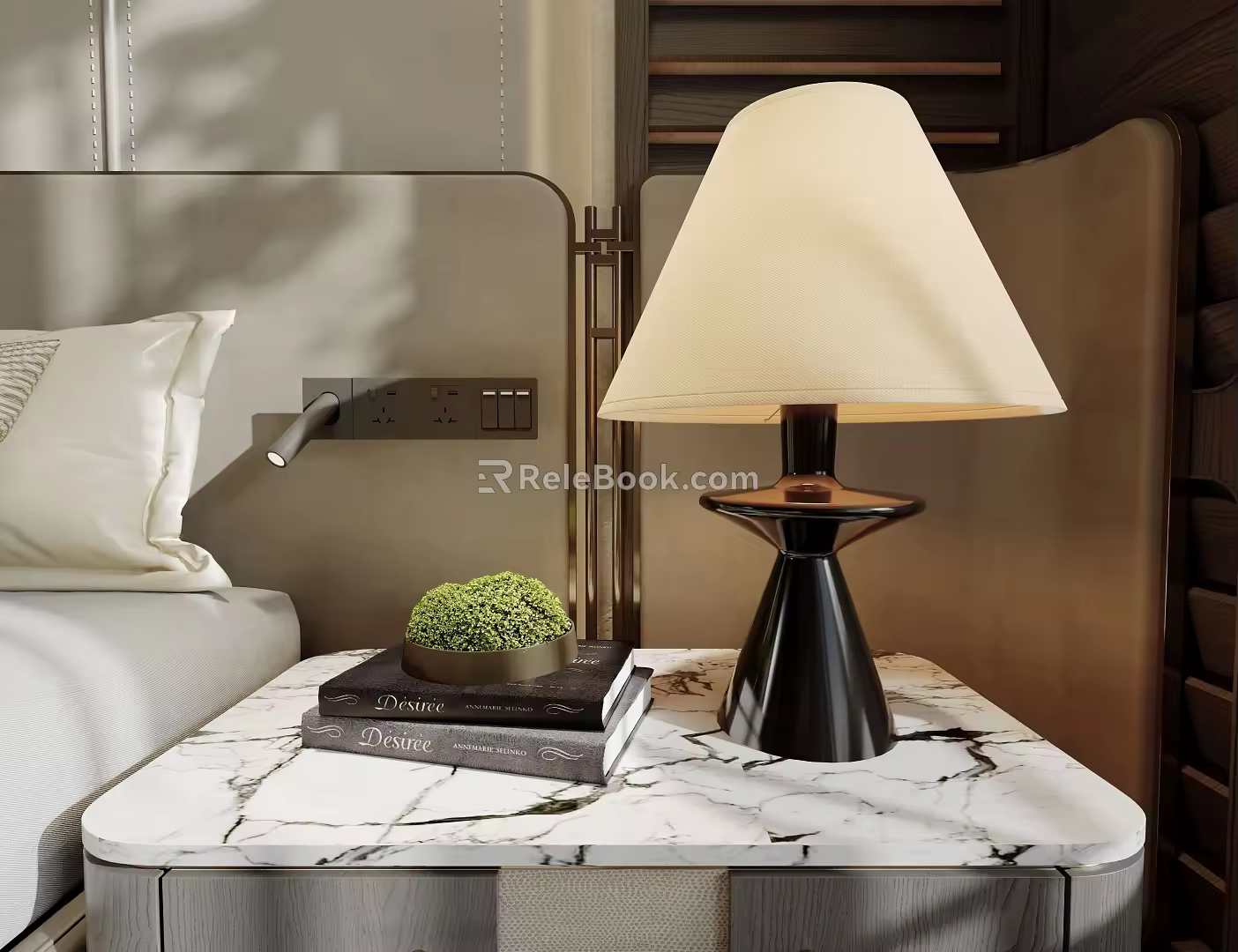 Modern Retro Table Lamp 3d model