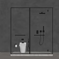 Modern Shower Sauna Design With Glass Enclosure Steam Features And Wooden Benches In Home Spa
