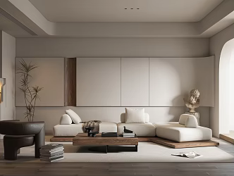 The Silent Living Room 3d model