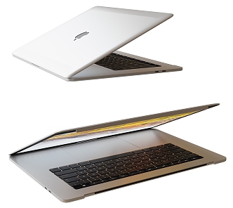 Modern Laptop 3d model