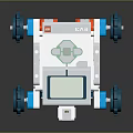 Robot Assistant Small Robot Butler Robot Butler Figure Game Figure 3d model