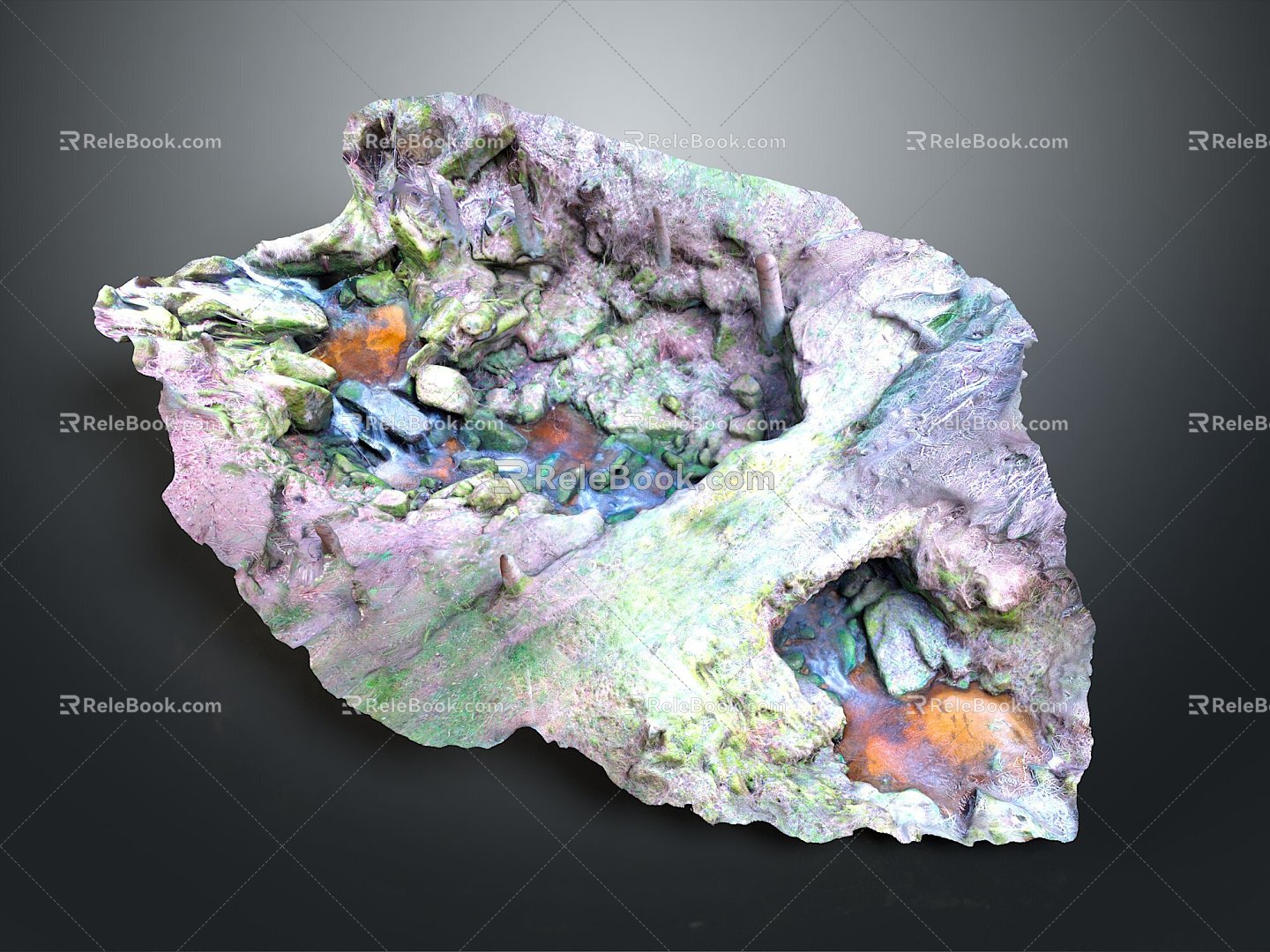 Cave Mountain Cave Cave Realistic 3d model