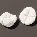 Plush White Round Bean Bag Chairs Perfect For Cozy Living Spaces