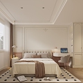 French Bedroom 3d model