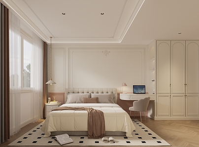 French Bedroom 3d model