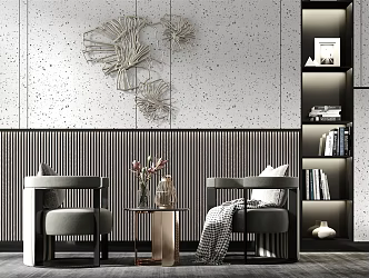 Modern Casual Sofa Combination Casual Single Sofa 3d model