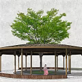 New Chinese Pavilion 3d model