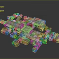 Cave Dungeon Underground Cave Game Environment Game Scene Fairy Tale Scene Fairy Tale 3d model