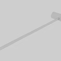 Stainless Steel Towel Bar for Bathroom Daily Washing Use with Textured Ends