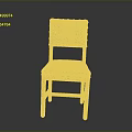Classic Green Leather Chair With Wooden Frame And Golden Emblem On Backrest